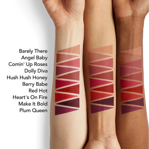 BUXOM FULL-ON PLUMPING LIQUID MATTE LIPSTICK ~ DOLLY DIVA (MAUVE) 3.5ml NIB/Seal - Picture 8 of 16